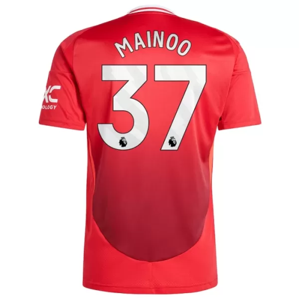 Camisolas Manchester United Mainoo 37 Criança Equipamento Principal 24/25