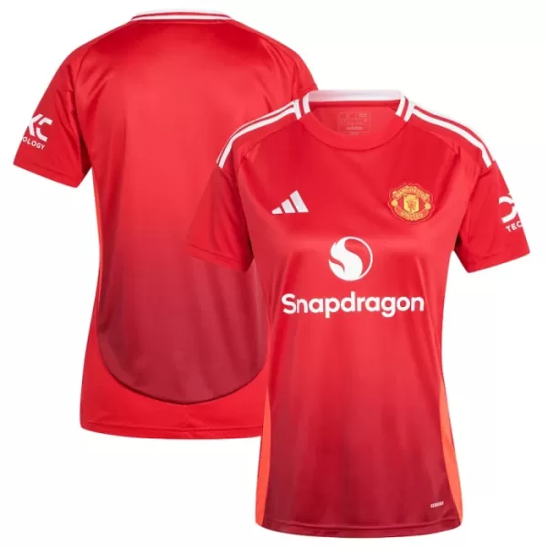 Camisolas Manchester United Mulher Equipamento Principal 24/25