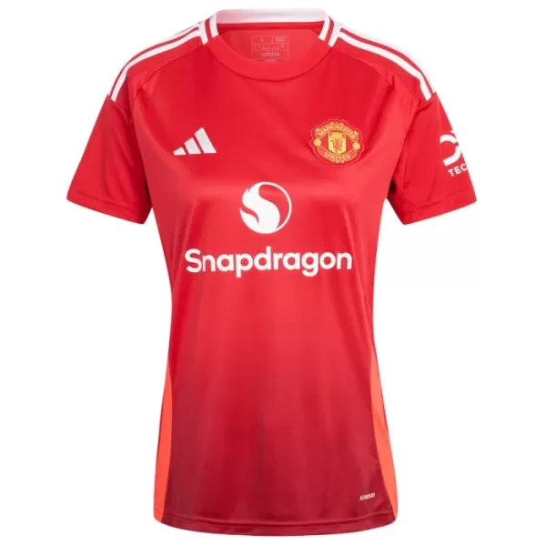 Camisolas Manchester United Mulher Equipamento Principal 24/25