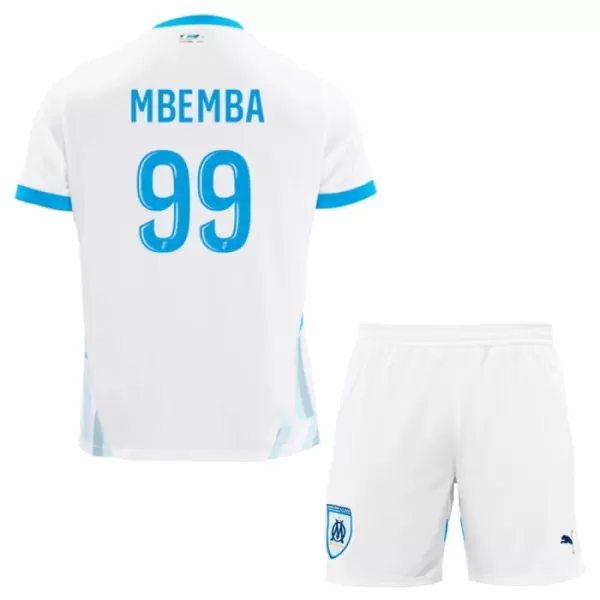 Camisolas Olympique Marseille Mbemba 99 Criança Equipamento Principal 24/25