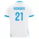 Camisolas Olympique Marseille Rongier 21 Equipamento Principal 24/25