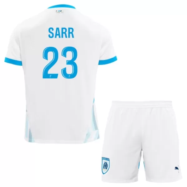 Camisolas Olympique Marseille Sarr 23 Criança Equipamento Principal 24/25