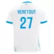 Camisolas Olympique Marseille Veretout 27 Equipamento Principal 24/25