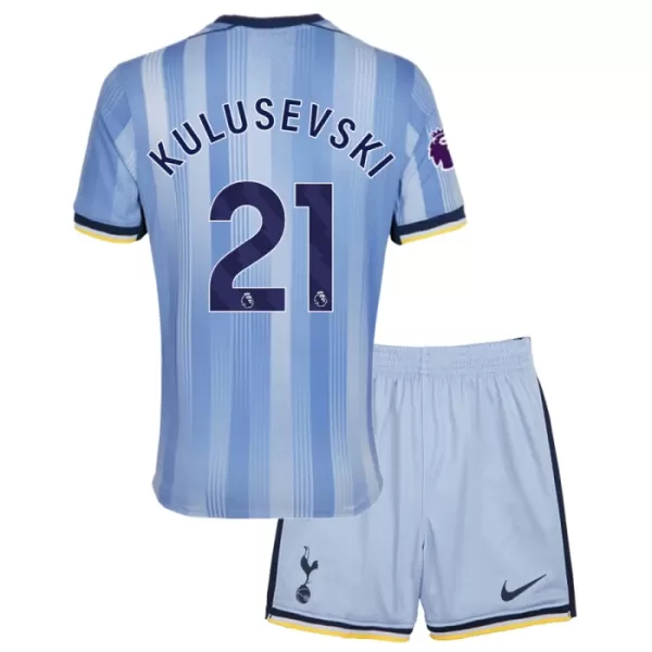 Camisolas Tottenham Hotspur Kulusevski 21 Criança Equipamento Alternativo 24/25