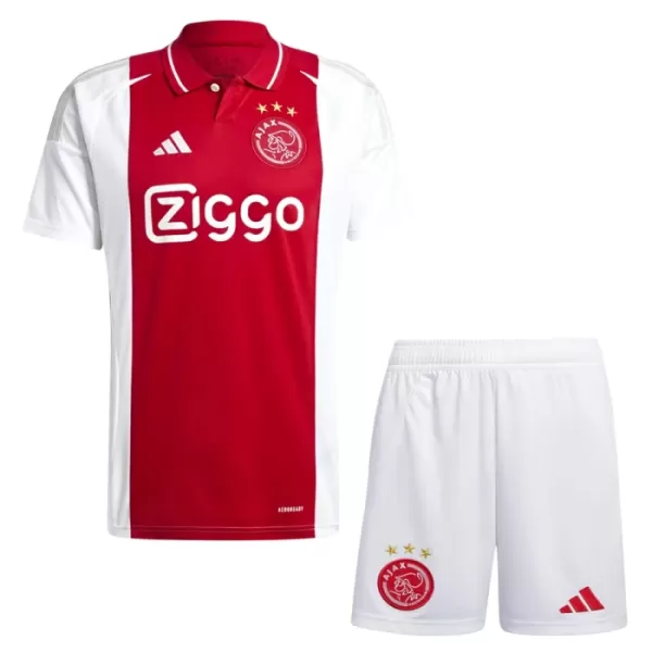 Camisolas Ajax Amsterdam Criança Equipamento Principal 24/25