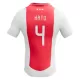 Camisolas Ajax Amsterdam Jorrel Hato 4 Criança Equipamento Principal 24/25