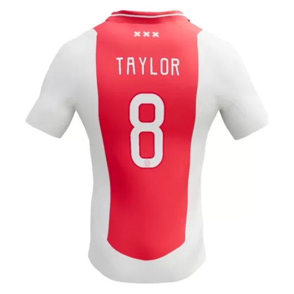 Camisolas Ajax Amsterdam Kenneth Taylor 8 Criança Equipamento Principal 24/25