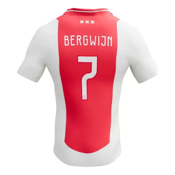 Camisolas Ajax Amsterdam Steven Bergwijn 7 Equipamento Principal 24/25