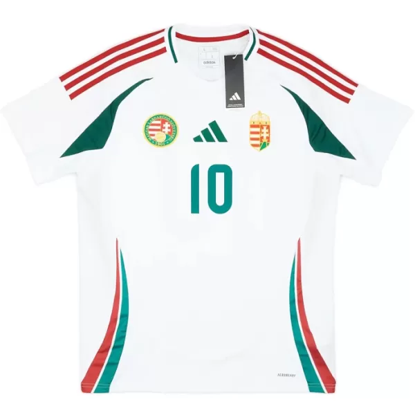 Camisolas Hungria Szoboszlai 10 Equipamento Alternativo Euro 2024