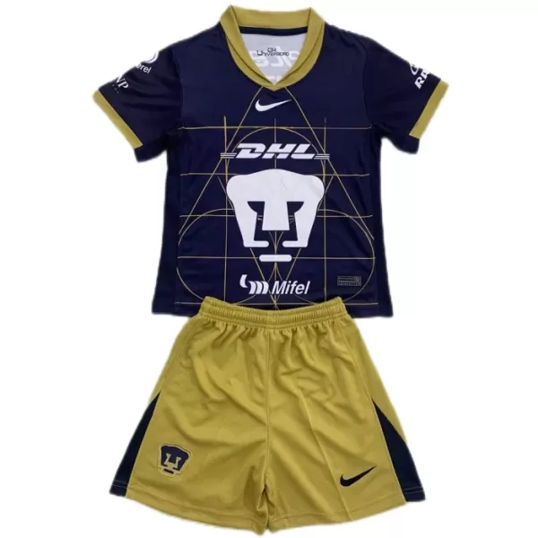 Camisolas Pumas UNAM Criança Equipamento Alternativo 24/25