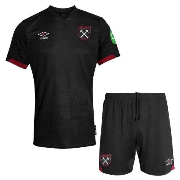 Camisolas West Ham United Criança Equipamento Alternativo 24/25