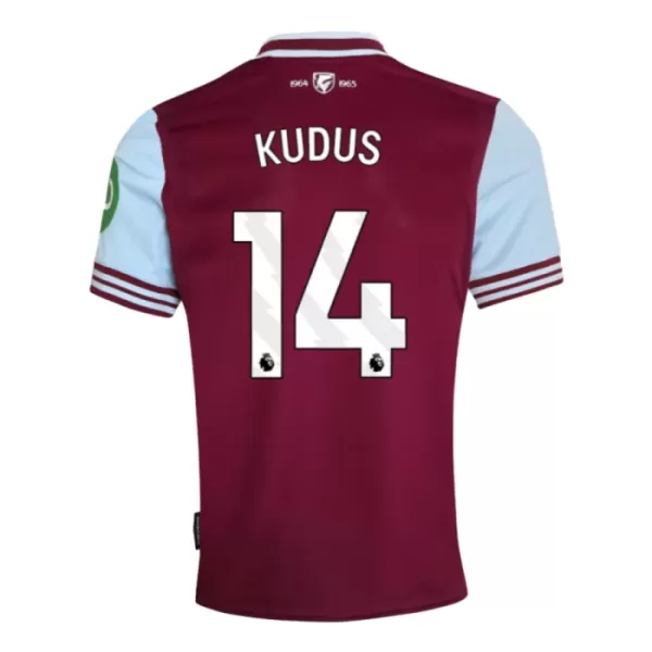 Camisolas West Ham United Kudus 14 Equipamento Principal 24/25