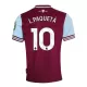 Camisolas West Ham United L. Paqueta 10 Equipamento Principal 24/25