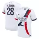 Camisolas Paris Saint-Germain Carlos Soler 28 Equipamento Alternativo 24/25