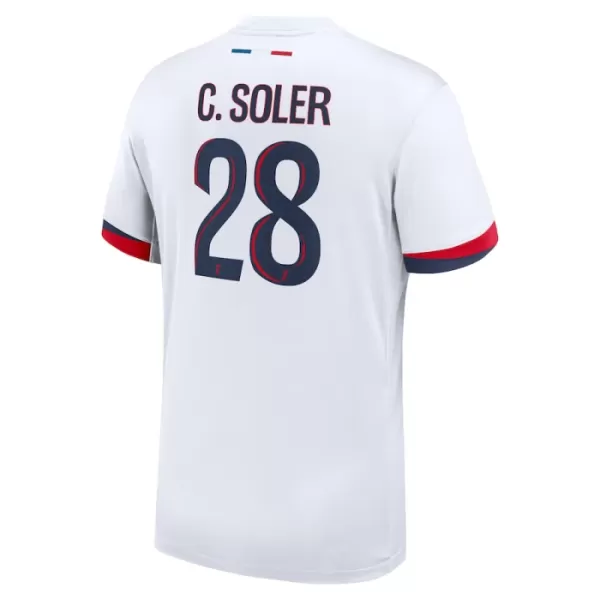 Camisolas Paris Saint-Germain Carlos Soler 28 Equipamento Alternativo 24/25