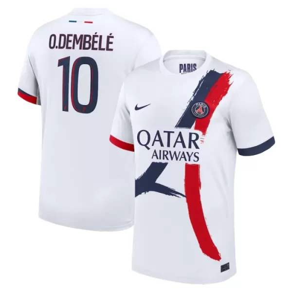 Camisolas Paris Saint-Germain Ousmane Dembélé 10 Equipamento Alternativo 24/25