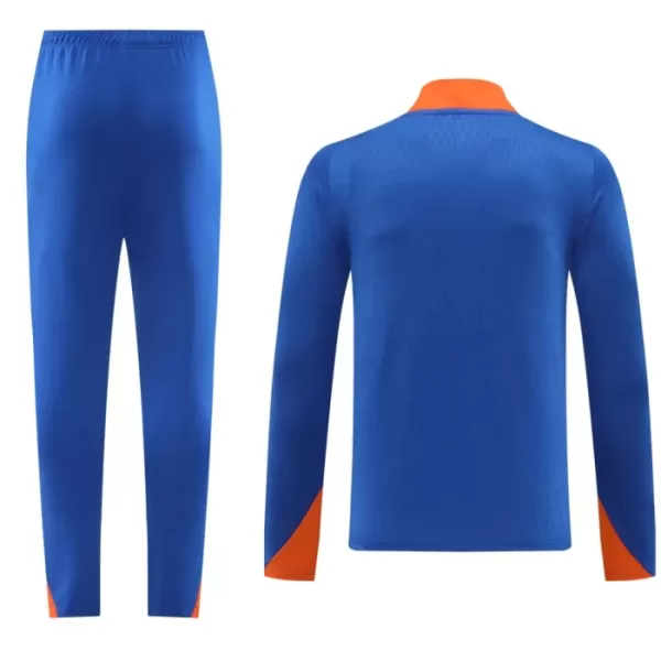 Holanda Conjunto de Moletom de Treino 24/25 Azul