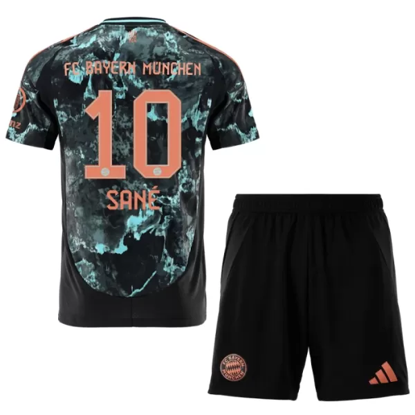 Camisolas FC Bayern de Munique Leroy Sane 10 Criança Equipamento Alternativo 24/25