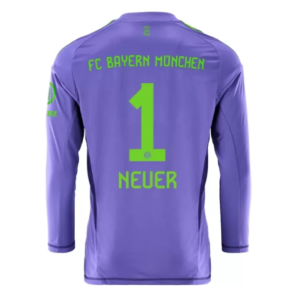 Camisolas Guarda Redes FC Bayern de Munique Manuel Neuer 1 Criança Equipamento Alternativo 24/25