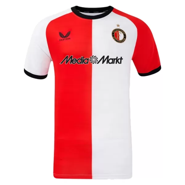 Camisolas Feyenoord Rotterdam Criança Equipamento Principal 24/25