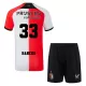 Camisolas Feyenoord Rotterdam Hancko 33 Criança Equipamento Principal 24/25