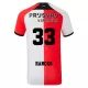 Camisolas Feyenoord Rotterdam Hancko 33 Criança Equipamento Principal 24/25