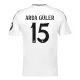 Camisolas Real Madrid Arda Guler 15 Equipamento Principal 24/25