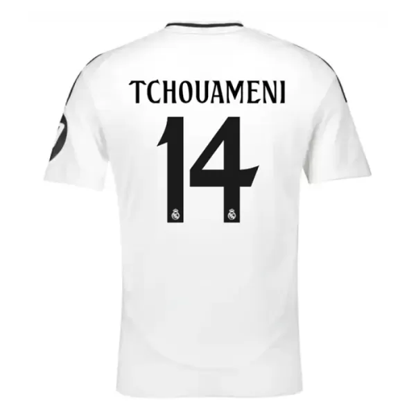 Camisolas Real Madrid Aurélien Tchouaméni 14 Equipamento Principal 24/25