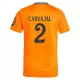 Camisolas Real Madrid Carvajal 2 Criança Equipamento Alternativo 24/25