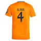 Camisolas Real Madrid David Alaba 4 Equipamento Alternativo 24/25