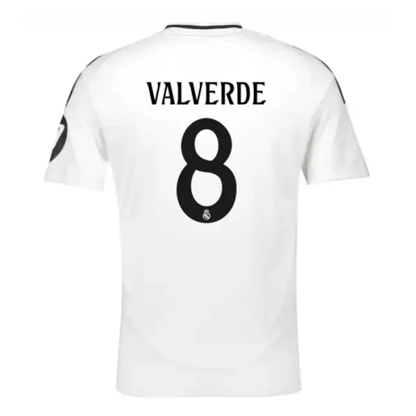 Camisolas Real Madrid Federico Valverde 8 Equipamento Principal 24/25