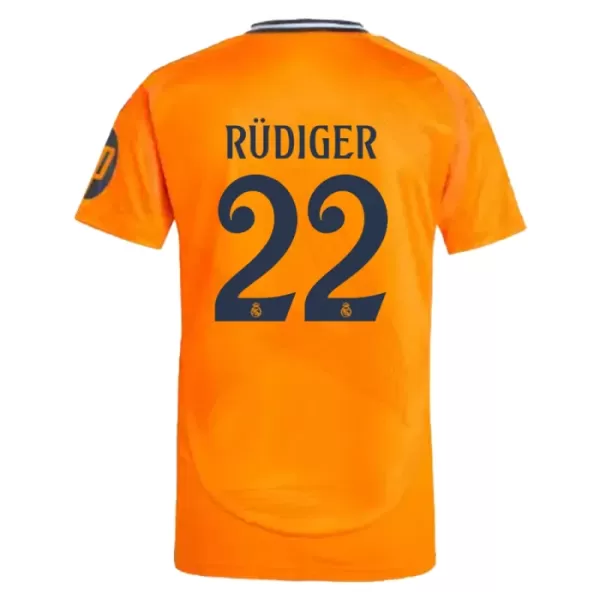 Camisolas Real Madrid Rudiger 22 Equipamento Alternativo 24/25