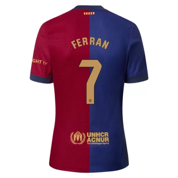 Camisolas FC Barcelona Ferran Torres 7 Equipamento Principal 24/25