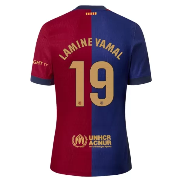 Camisolas FC Barcelona Lamine Yamal 19 Criança Equipamento Principal 24/25