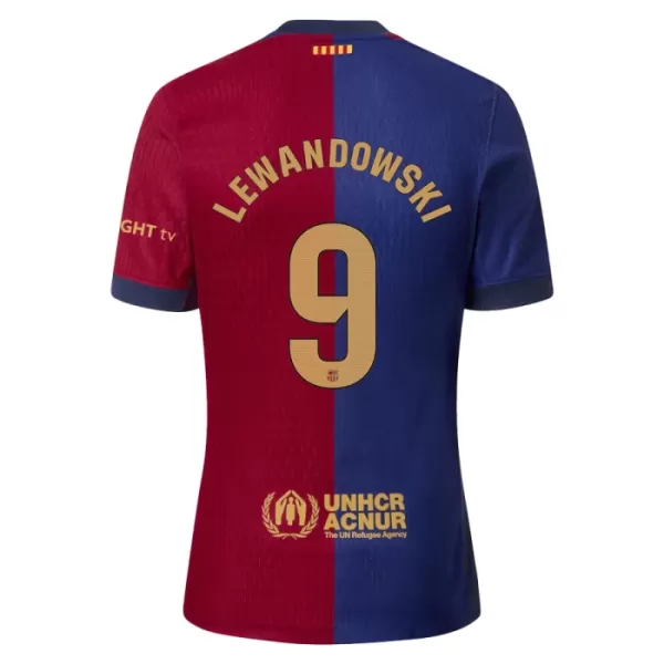 Camisolas FC Barcelona Robert Lewandowski 9 Criança Equipamento Principal 24/25