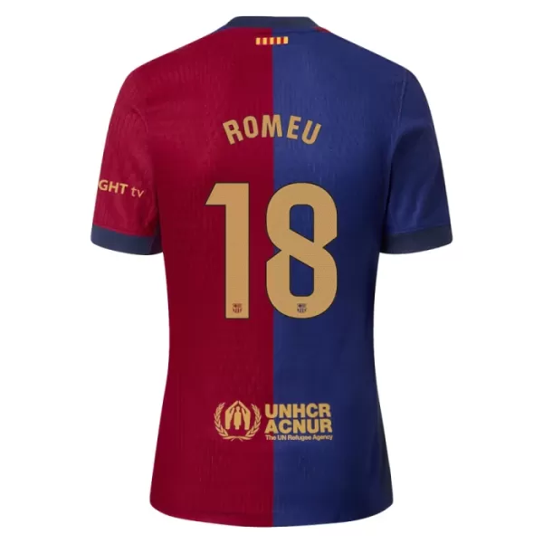 Camisolas FC Barcelona Romeu 18 Equipamento Principal 24/25