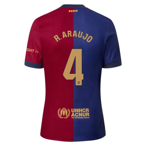 Camisolas FC Barcelona Ronald Araujo 4 Criança Equipamento Principal 24/25