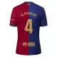 Camisolas FC Barcelona Ronald Araujo 4 Criança Equipamento Principal 24/25