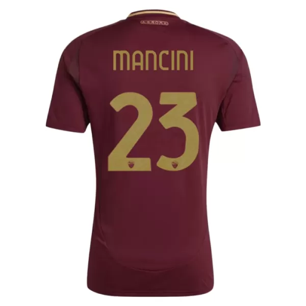 Camisolas AS Roma Mancini 23 Equipamento Principal 24/25