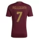 Camisolas AS Roma Pellegrini 7 Criança Equipamento Principal 24/25