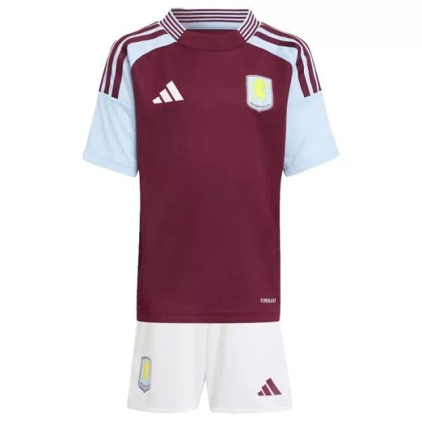 Camisolas Aston Villa Criança Equipamento Principal 24/25