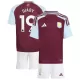 Camisolas Aston Villa Diaby 19 Criança Equipamento Principal 24/25