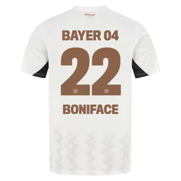 Camisolas Bayer 04 Leverkusen Victor Boniface 22 Equipamento Alternativo 24/25