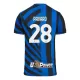 Camisolas Inter Milan Pavard 28 Criança Equipamento Principal 24/25