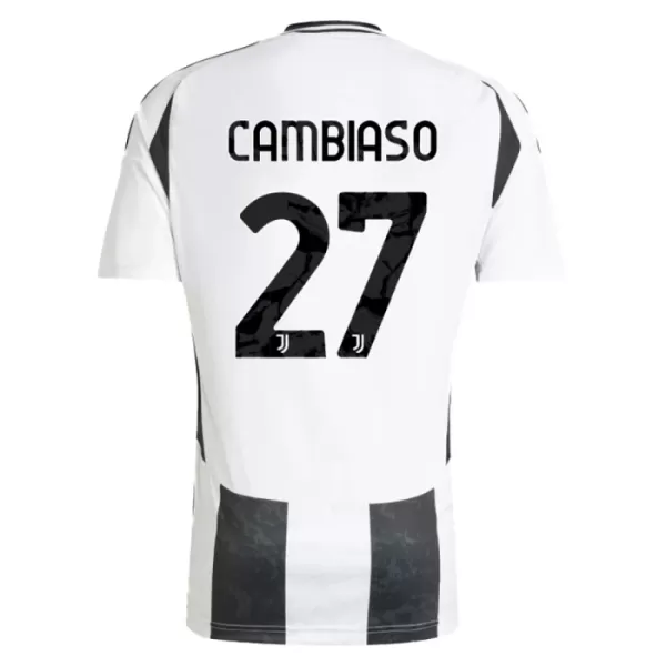 Camisolas Juventus Cambiaso 27 Equipamento Principal 24/25