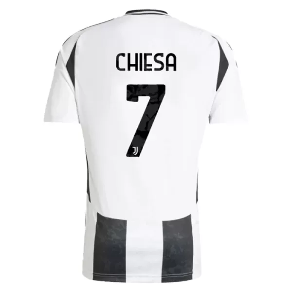 Camisolas Juventus Federico Chiesa 7 Equipamento Principal 24/25