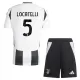 Camisolas Juventus Locatelli 5 Criança Equipamento Principal 24/25