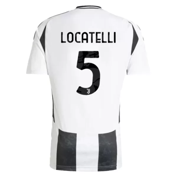 Camisolas Juventus Locatelli 5 Criança Equipamento Principal 24/25