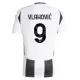 Camisolas Juventus Vlahovic 9 Equipamento Principal 24/25