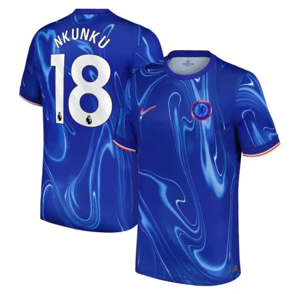 Camisolas Chelsea Christopher Nkunku 18 Equipamento Principal 24/25